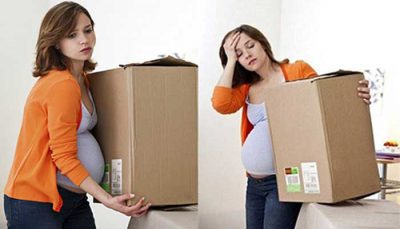 Không để phụ nữ mang thai chuyển nhà